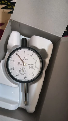 Mitutoyo 2046A Dial Indicator DG 0.01 Grad, 0-10mm Range.