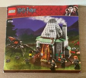 LEGO 4738 Harry Potter Hagrid's Hut No Box 100% Complete Retired!!