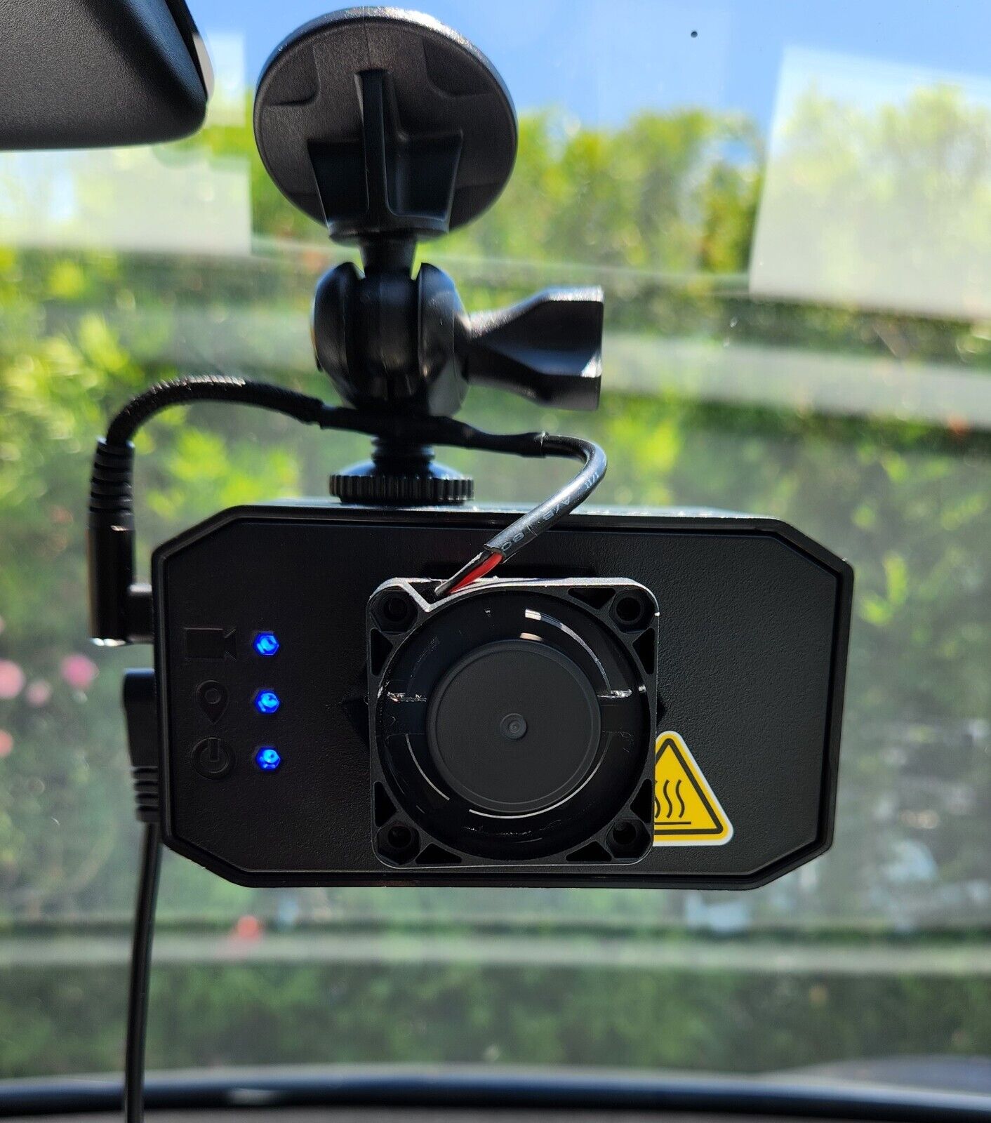 Heatsink Bracket and Fan for Hivemapper Dashcam