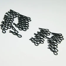 20 small 20 large body pin clips for hpi roan km baja 5b 5t losi 5ive t