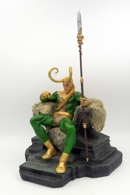 Marvel Bowen Designs Loki Statue Kucharek Brothers mit Originalverpackung Lt. Ed