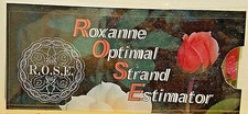 ROSE Roxanne Optimal Strand Estimator 6.25 x 2.5 sleeve/holder Colonial Needle