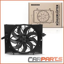 BMW 5 Series E60 E61 Cooling Fan Motor Radiator Fan Blade 9 3-Pin 12V 400W