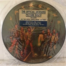 Jacksons  Lp  Picture Disc Victory 1979 N. M