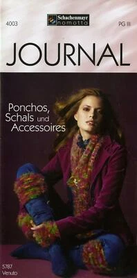 Schachenmayr Journal 4003 - Ponchos, Schals und Accessoires - Bild 1 von 4