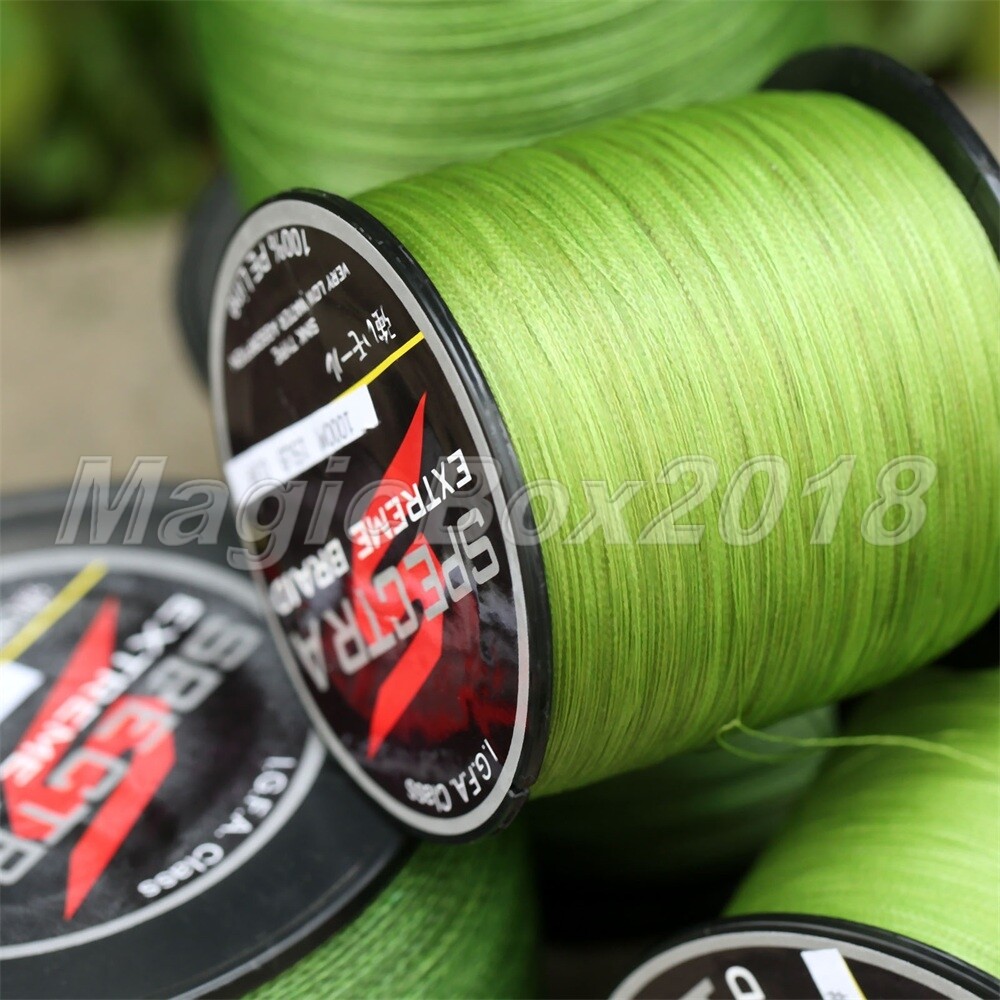 Army Green 3001000M Strong Braided Line Sea Freshwater Fishing Line eBay