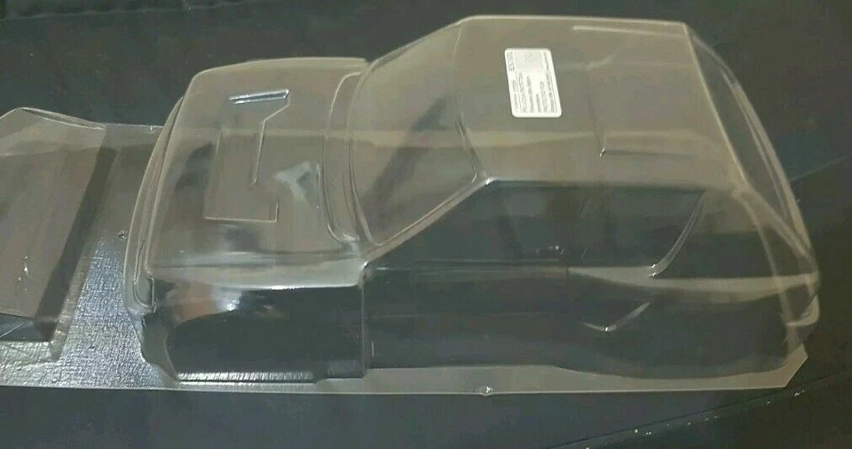 0400 - Carrozzeria body RC scala 1/10 Peugeot 205 GTI RALLY-TOURING+ALETTONE - Immagine 4 di 4