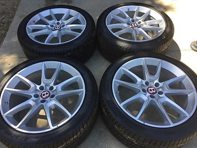 20'' BENTLEY OEM FACTORY WHEELS TIRES FLYING SPUR CONTINENTAL GT MULLINER SPEED.
