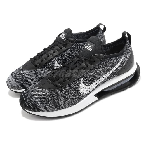 Nike Air Max Flyknit Racer Black White - Size 8 Men