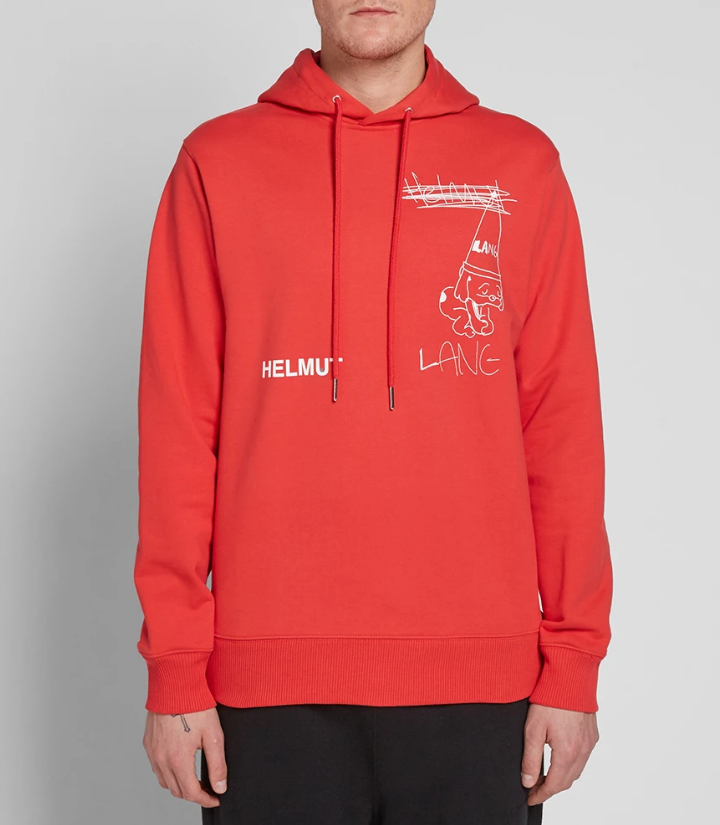 helmut lang dog shirt