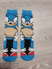1 pair Sonic Hedghog  Patterned Socks