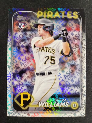 Alika Williams RC All-Star Game Logo Variation HOLO Foil 2024 Topps ASG SP