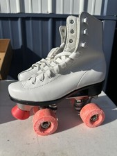Chicago Women  s Rink Roller Skates New Old Stock Size 6 White Needs Wheels