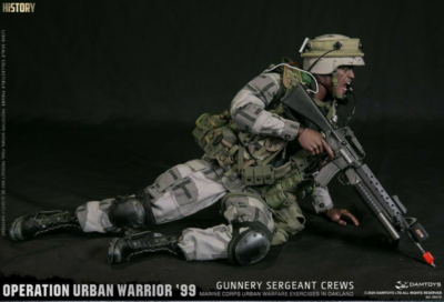 ミリタリー DAMTOYS OPERATION URBAN WARRIOR '99 DAMTOYS Operation Urban Warrior 99 Gunnery Sergeant Crews 78080 1