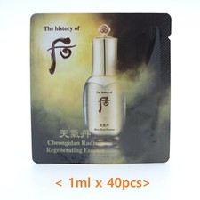The History of Whoo Cheongidan Radiant Regenerating Essence 1ml x 40pcs K-Beauty