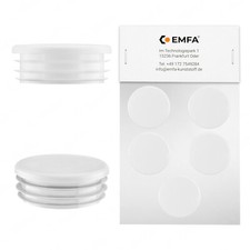 Tappi Tondi Alettati Plastica Puntali Gommini Copriforo mobilia tappo del foro