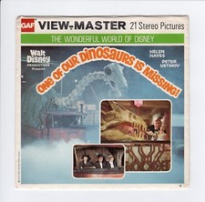 GAF View Master One of Our Dinosaurs is Missing B 377 Walt Disney 1975