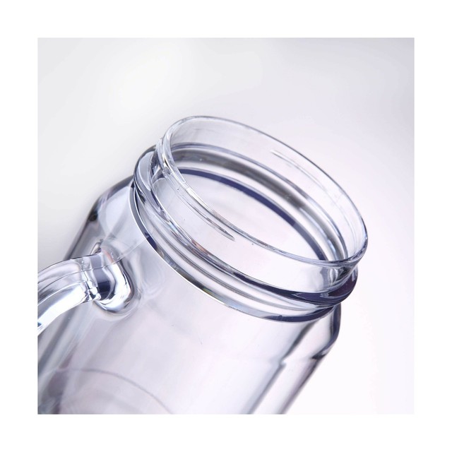 plastic mason jar tumbler with straw