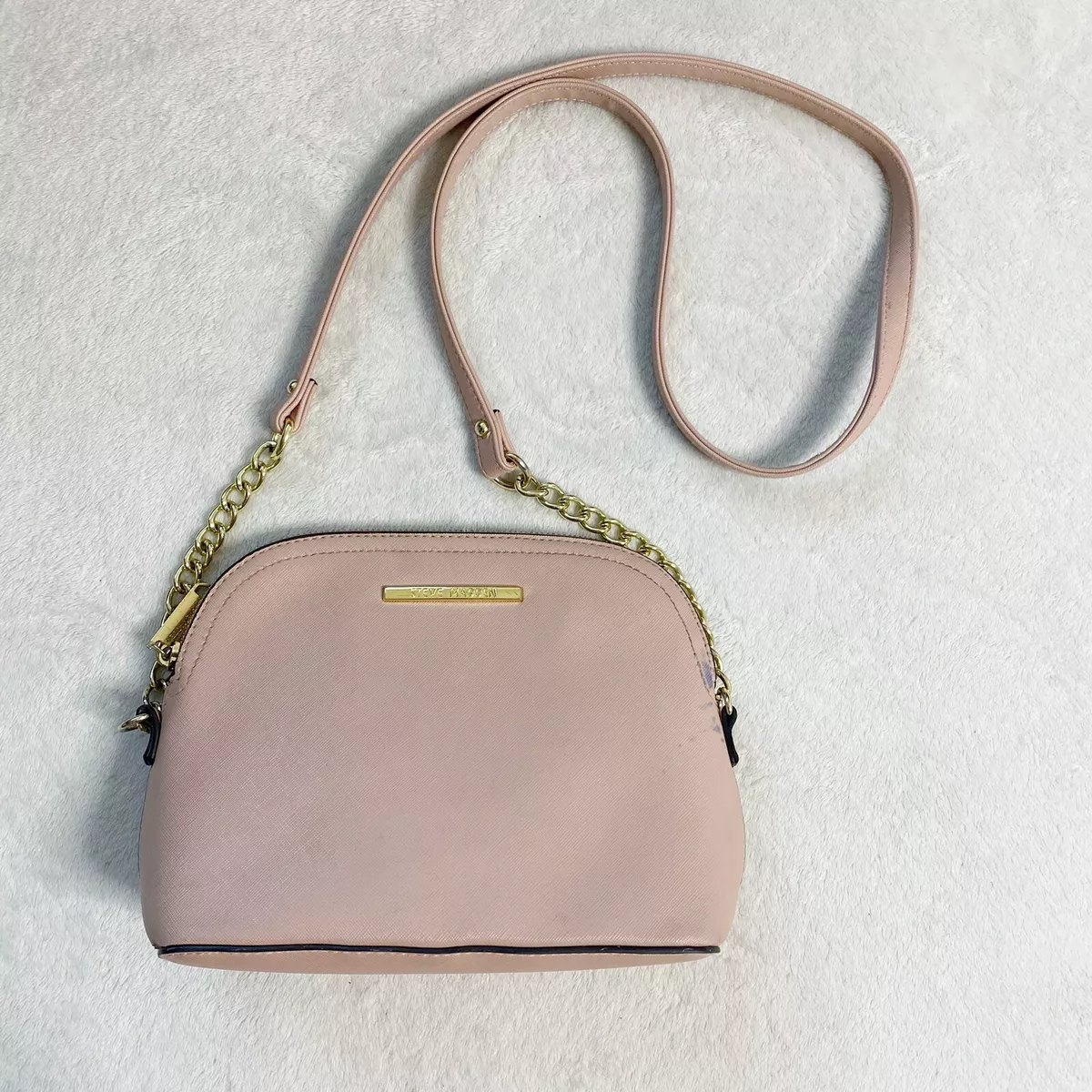 Vince Camuto Soft Genuine leather purse hobo bag crossbody chunky chain  links | eBay