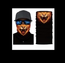 Tube Motorcycle Face Mask Reusable Washable Bandanas USA Vendor