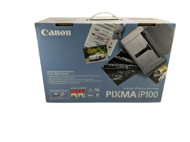 Canon Pixma Ip100 Inkjet Photo Printer