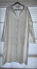 Fisherbrand Unisex Cotton Lab Coat White Large New Halloween