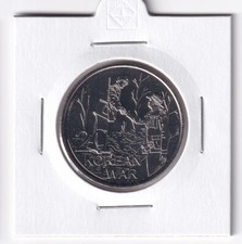 AUSTRALIAN: 2016 20 CENT WWI 100 YEARS OF ANZAC KOREAN WAR UNC COIN #PL1761