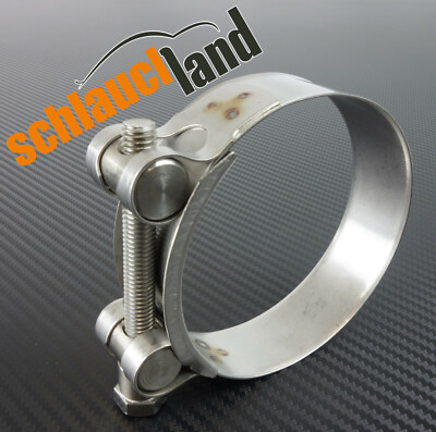Gelenkbolzenschelle 65-70mm Edelstahl V2A *** stainless steel clamp SS 304 W4
