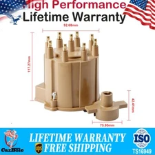 HEI Distributor Cap and Distributor Rotor Ignition Kit 8132 For Chevy 1987-1995