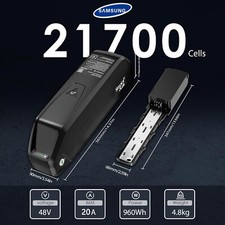 E-bike Samsung 5000mAh akku 36V 48V 15AH 20AH Li-Ion Pack für Fahrrad