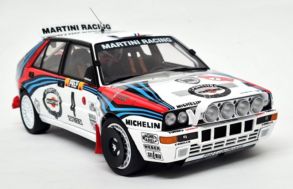 京商ミニッツ LANCIA DELTA HF integrale WRC1992 Kyosho 1/18 Lancia Delta HF Integrale '92 Monte Carlo Rally