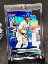 Wander Franco RC•Bowman Insert•Rookie Baseball Card•Refractor•#1•Raw•Pop•Rays
