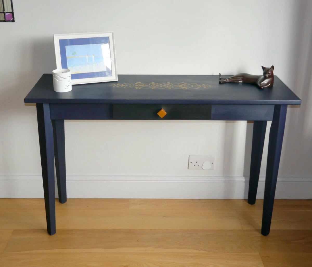 Navy sale sofa table