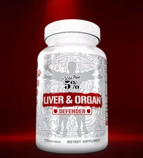 RICH PIANA 5% NUTRITION LIVER AND ORGAN DEFENDER 270 Capsules Cycle Support PCT