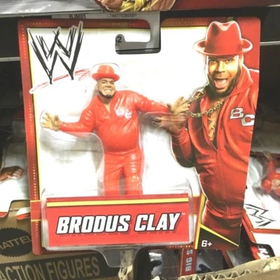 Brodus Clay MATTEL Officiel WWE Wrestling Action Figure 10 Cm Scellé MOC Neuf - Photo 1/2