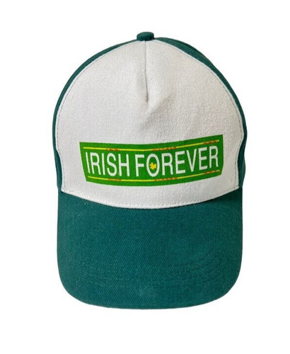 Irish Forever Cap Hat Adult Adjustable Baseball Ball 2009 100% Cotton RN 88490