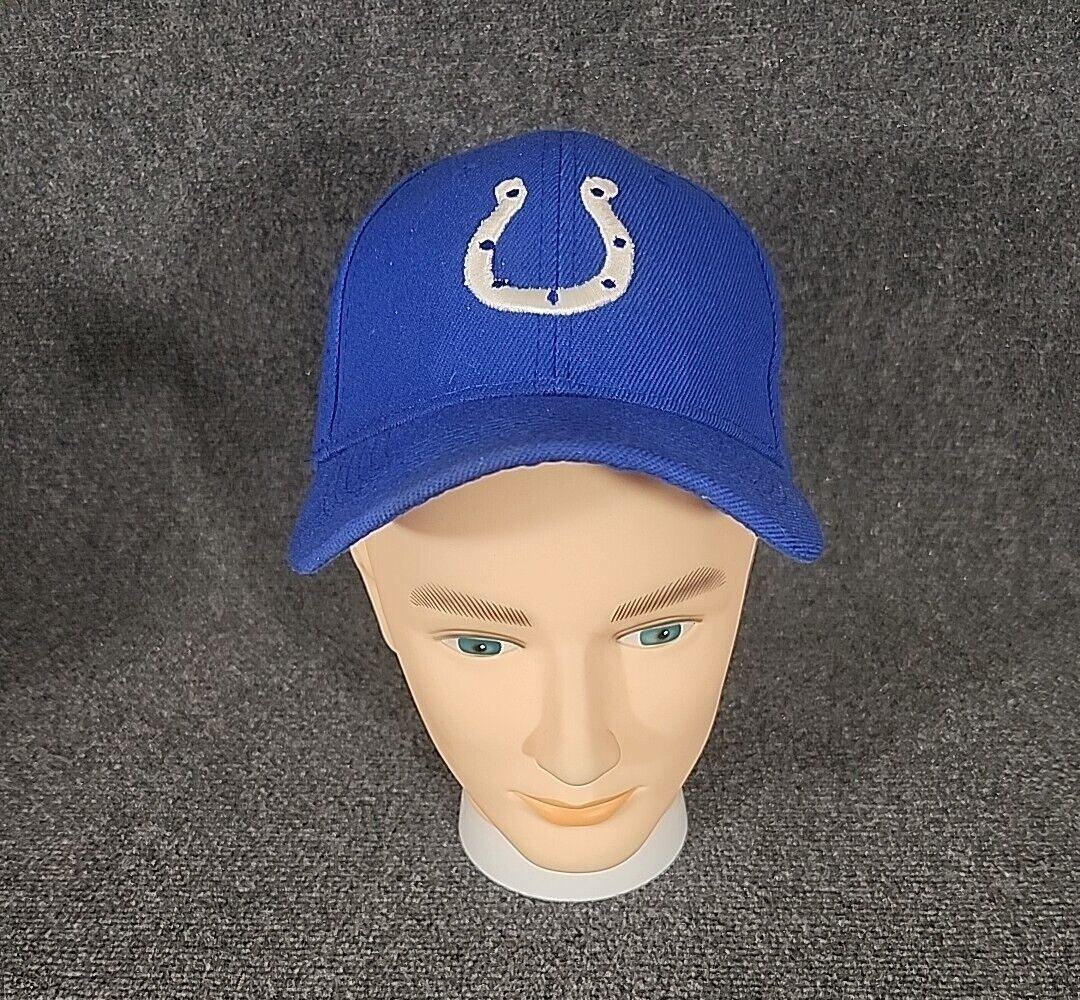 Baseball Cap Indianapolis Colts NFL Sports Blue Hat Adjustable Outdoor OSFM-image