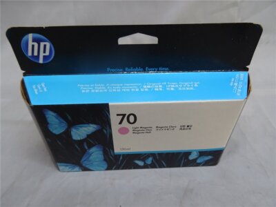 Original HP C9455A / 70 Tintenpatrone photo magenta für  HP DesignJet Z2100