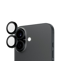 Panzerglass Hoops Schwarz Lens Protector Kameraschutz FüR Iphone 16/16 Plus Neu