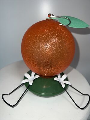 Audubon Oriole Wild Bird Feeder Orange
