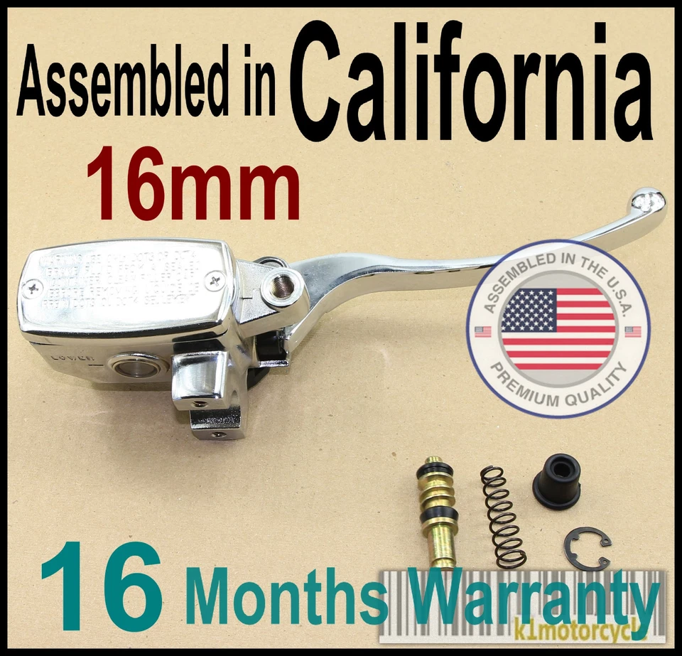 Cilindro maestro de freno y embrague para Kawasaki KZ650 700 750 900 1000 1100 Vulcan Foto 2 de 4