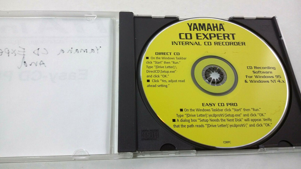 B) Yamaha CD Expert Internal CD Recorder REPLACEMENT DISC ONLY