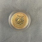 GOLD! 2010 1/20 Oz P Perth Mint Mark Lunar Series Year of Tiger 9999 Fine $5 — photo 1