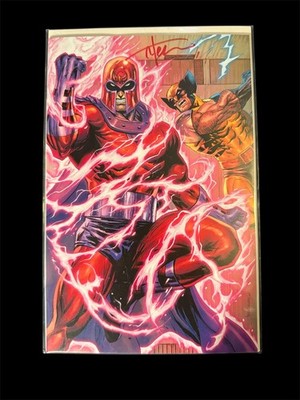 SIGNED TYLER KIRKHAM WOLVERINE 2 CONNECTING COVER EXLUSVE VIRGIN VARIANT W / COA