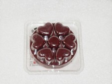 Partylite Teakwood & Rum Scent Plus Heart Melts 6 pc -- RETIRED