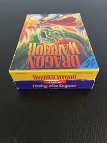 Lot of 2 NES RPG box games with manuals. Destiny of an Emperor & Dragon Warrior