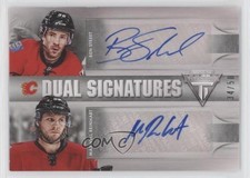 2013-14 Titanium Rookie Dual Signatures 34/50 Ben Street Max Reinhart Auto 0i1q
