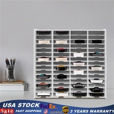 Ink Pad Storage Rack 60 Grids Inkpad Storage Box White Stamp Pad Organizer Rack