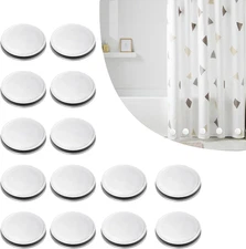 14 Pcs Shower Curtain Weights, Keep Shower Curtain Liner in Place, Easy Use for