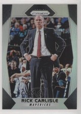 2017-18 Panini Prizm Silver Prizm Rick Carlisle #100 0c2